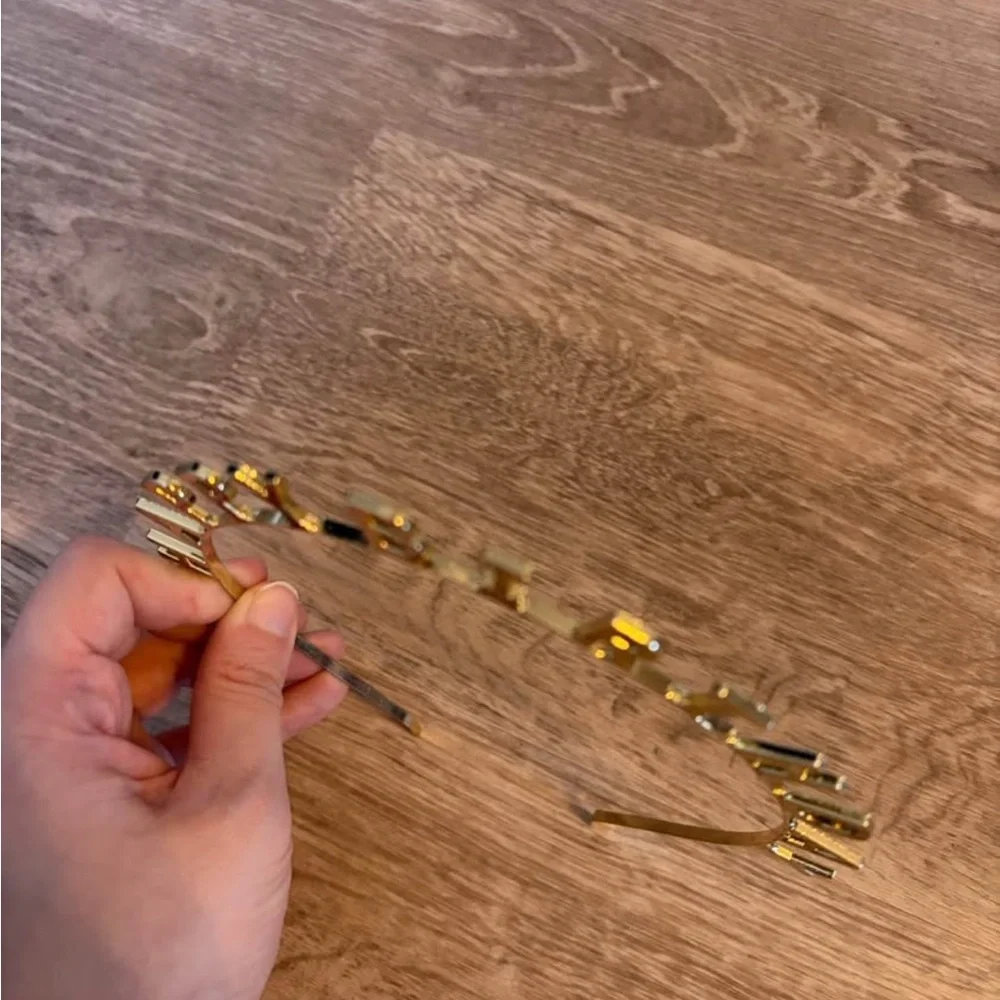 Claire's Gold Birthday Celebration Headband